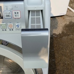 【リサイクルサービス八光】2010年製　ハイアール　アクア　AQW-DJ6000-L ドラム式洗濯乾燥機　洗濯6.0kg /乾燥6.0kg 左開き