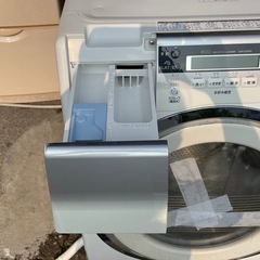 【リサイクルサービス八光】2010年製　ハイアール　アクア　AQW-DJ6000-L ドラム式洗濯乾燥機　洗濯6.0kg /乾燥6.0kg 左開き