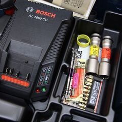 BOSCH ボッシュ GDX 18 V-EC バッテリー インパクトドライバー 本体・バッテリー・充電器・ケース (D5976wY)