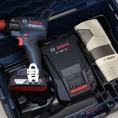 BOSCH ボッシュ GDX 18 V-EC バッテリー インパクトドライバー 本体・バッテリー・充電器・ケース (D5976wY)