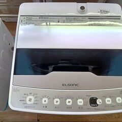 ☆ジモティ割あり☆ ELSONIC 洗濯機 5.5kg 21年製 動作確認／クリーニング