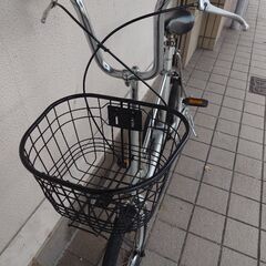 ★★★★美品 カゴ付【ブリヂストン ワンタッチピクニカ ベルレックス・ベルト駆動】★★★★