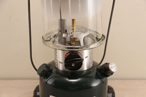 コールマン Coleman ADJUSTABLE ONE MANTLE MODEL 286・288 91年10月製