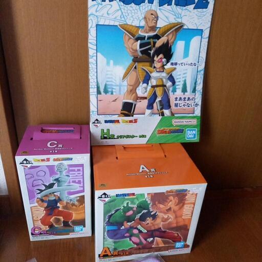 一番くじ ドラゴンボール　DRAGON HISTORY A賞、C賞いっぱいおまけ