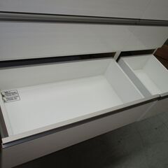 R471 NITORI ローチェスト (ルシート120-4LC WH) ニトリ [幅120cm 