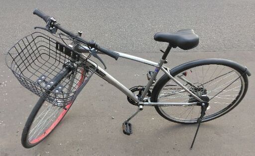 【売約済み】27インチ  中古 自転車 13,800円 6段切替 オートライト付 新規防犯登録料コミ 349