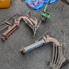 値下げ★★★耕運機　プラウ　スキ　まとめてです