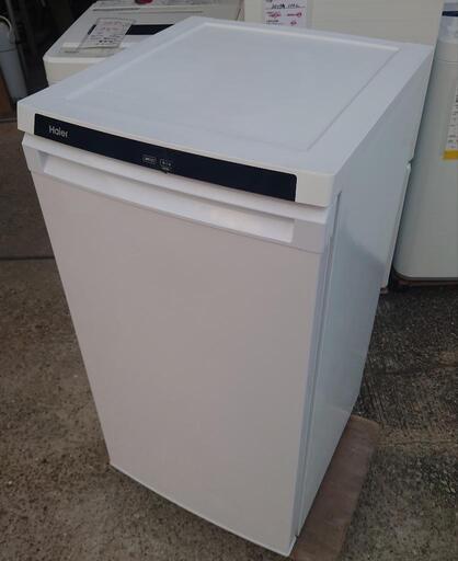 USED【Haier】ハイアール冷凍庫 2018年製 102L パネルワレあり