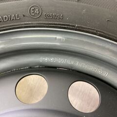 軽自動車チューナーサイズ!!アクア純正スチール 中古タイヤ165/55R15付き◆15インチ 5J IS39 4/100◆タント ムーヴ ミラ スペーシア アルト 軽自動車チューナーサイズ!!アクア純正スチール 中古タイヤ165/55R15