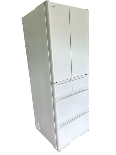 ♪HITACHI/日立 6ドア 冷蔵庫 R-HW52N 520L 2020年 製氷機付