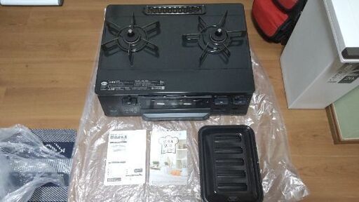 【終了】リンナイ ガステーブル CHM66VTG 左強火 プロパンガス