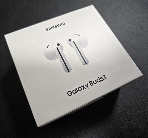 ★新品未開封　Galaxy Buds3_ホワイト_SAMSUNG