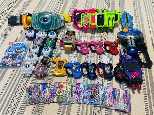仮面ライダーベルト、Switchソフト、ガンバライジングカードセット