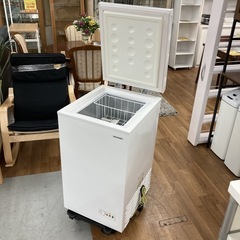 S139 ⭐ アイリスオーヤマ 冷凍庫（63L 上開き）21年製 ICSD-6A ⭐動作確認