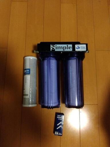 AQUAGEEK simple 浄水器 カルキ抜き 塩素除去