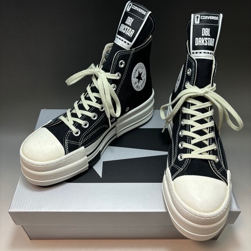RickOwens DRKSHDW×CONVERSE 25.5cm 黒