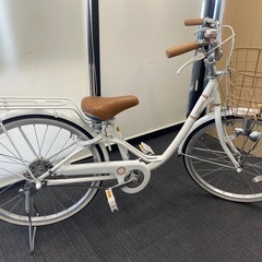 ★中古美品！ブリヂストン BRIDGESTONE AG21  子供用自転車 リリーベル 22インチ ホワイト