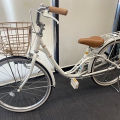 ★中古美品！ブリヂストン BRIDGESTONE AG21  子供用自転車 リリーベル 22インチ ホワイト
