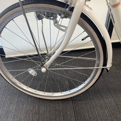 ★中古美品！ブリヂストン BRIDGESTONE AG21  子供用自転車 リリーベル 22インチ ホワイト