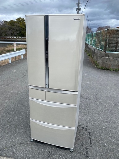 ☘️大阪市から阪南市まで配達設置無料パナソニック冷蔵庫451Ｌ自動製氷保証有り