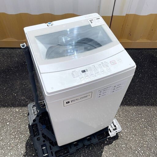 【売約済】2021年製■ニトリ 洗濯機【6.0kg】 NTR60 ガラス扉 NITORI 全自動洗濯機 トルネ 6キロ 一人暮らし 小型洗濯機