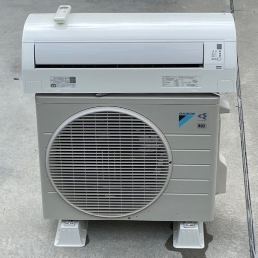 取付け可 ! ☆ダイキン エアコン 6畳用 2017年製 内部クリーン 単相100V ATE22USE5 高圧洗浄済み ! 保証付 ! !