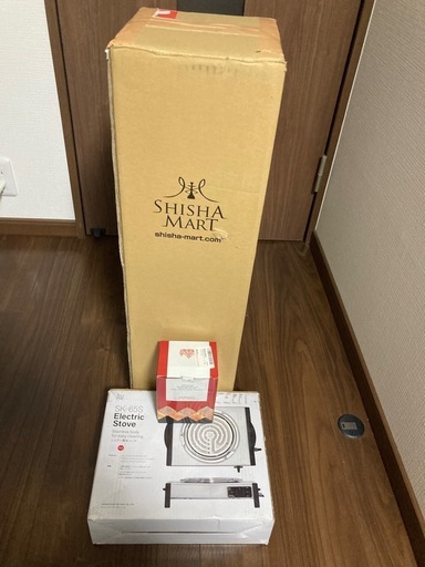 シーシャ・電気コンロ・ココナッツ炭セット