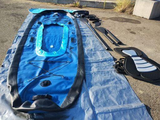 ハイブリットSUP レッドパドル【SUP PADDLE HYBRIT TOUGH】170-200 Red