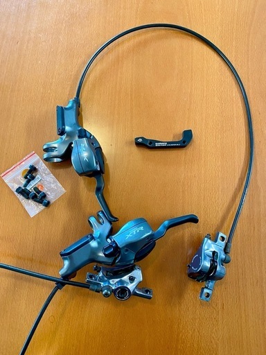 レア　Shimano シマノ XTR ST-M966 BR-M966 油圧ブレーキセット