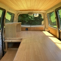 ボンゴバン 車中泊使用 快適空間 車検付き！