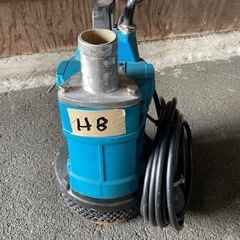 ツルミKTV2-22 ハイスピンポンプ 工事排水用 2.2kw 三相200V