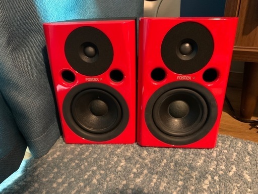 Fostex　プロフェッショナル・スタジオ・モニター PM0.4n　レッド 赤