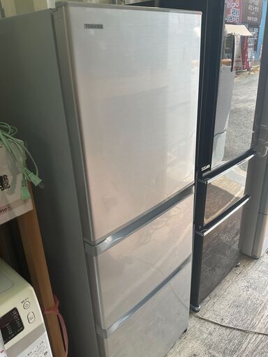東芝　冷凍冷蔵庫　330L　2017年製　製氷機能付　GR-H34SY