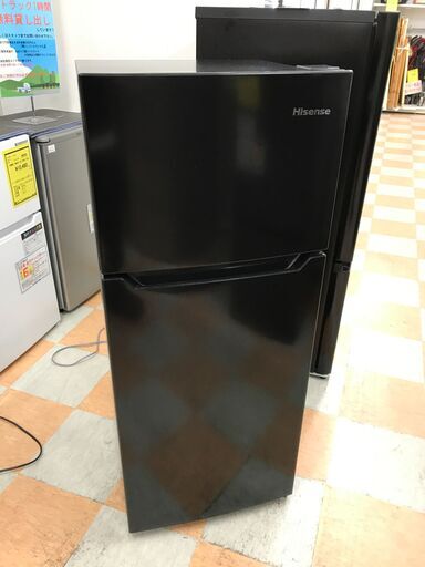 冷蔵庫 ハイセンス HR-B12J1B 2023年製 W(幅)47.5×D(奥行き)49.0×H(高さ)116.7cm ※保証6ヶ月