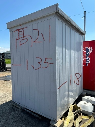 イナバ物置 現状渡し 決まりました
