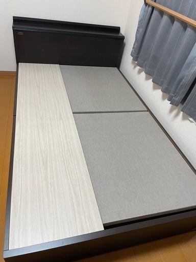 フランスベッド セミダブル ※マットレスとセットの場合5,000円でお譲りします！