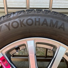 さらに値下げしました❗️21,000→18,000　YOKOHAMA ice GUARD iG60 195/65R15 15インチ スタッドレス 4本 2018年製 プリウス等　ホイール付　 