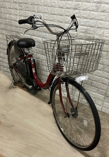 ✨美品✨ヤマハ 電動自転車 パス ナチュラ✨完成車配送✨送料無料✨室内保管✨ x2351