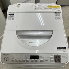 SHARP  洗濯乾燥機　2022年製　洗濯5,5kg   乾燥3,5kg