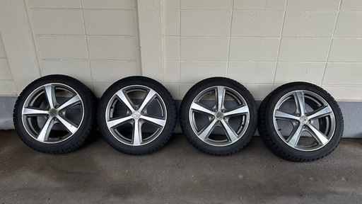 ブリジストン ブリヂストン 2020年製　ブリザック VRX スタッドレスタイヤ アルミホイール付き 215/45R17 レガシィワゴン BP5