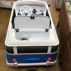 フォルクスワーゲン 子供2人乗り 充電式 電動カート ディスプレイにも