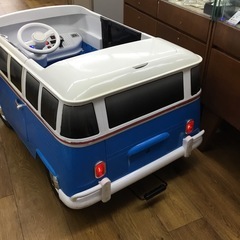 フォルクスワーゲン 子供2人乗り 充電式 電動カート ディスプレイにも