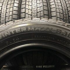 DUNLOP WINTER MAXX SJ8+ 225/60R18 18インチ スタッドレス 4本 22年製 バリ溝 レクサスNX RAV4 エクストレイル等　(KTO098)