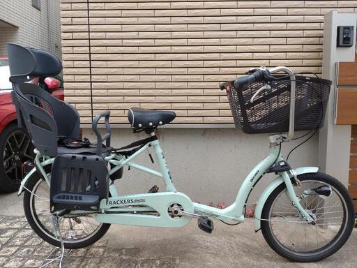 自転車　ふらっかーずシュシュ　非電動　子ども後ろ乗せチャイルドシート