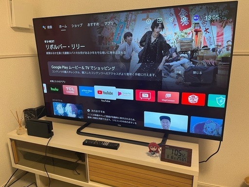 【55型】TCL \n4Kスマート液晶テレビ