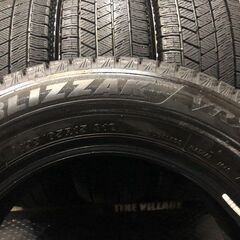 BS BRIDGESTONE BLIZZAK VRX3 195/65R15 15インチ スタッドレス 4本 21年製 バリ溝 プリウス ノア ヴォクシー等　(VTK031)