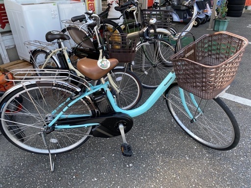 入荷！【電動アシスト】美品!パナソニックvivi8Ahバッテリー搭載【綺麗め自転車売ります買います！アールワン田川】
