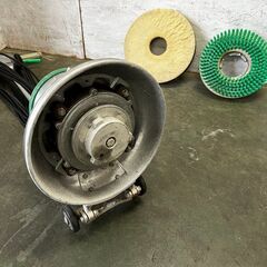 【アマノ武蔵】 アマノムサシ ポリッシャー 12型 高速タイプ CCP-120H ブラシ・パッド付 N0317