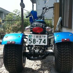 125cc 実動 中華トライク 程度良好