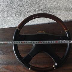 renoma レノマ ステアリング ウッド コンビ ハンドル 当時物

